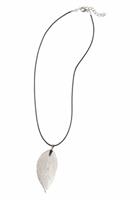 J.Jayz Ketting met hanger Met grote bladhanger (1-delig)