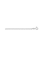 Adelia´s Silberkette »Silber 925 Sterling Silver Collier - Halskette«, 925 Sterling Silber Ankerkette diamantiert