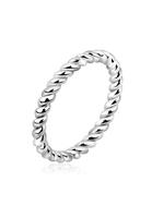 Nenalina Fingerring »Gedreht Kordel Spirale Basic Schlicht 925 Silber«
