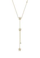 Elli Collierkettchen »Sterne Y-Kette Swarovski Kristalle Silber«