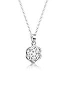 Nenalina Collierkettchen »Lebensblume Anhänger Ornament 925 Silber«