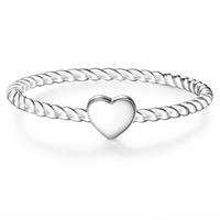 Glanzstücke München Silberring »A1279« (1-tlg), aus Sterling Silber