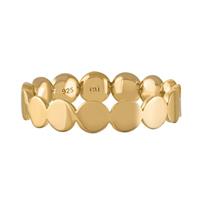 CAÏ Ring »925/- Silber vergoldet Boho«