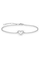 Thomas Sabo Silberarmband »Herz, A1553-051-14-L19,5v«, mit Zirkonia