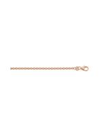 Adelia´s Silberkette »Silber 925 Sterling Silver Collier - Halskette«, 925 Sterling Silber rose Ankerkette rund