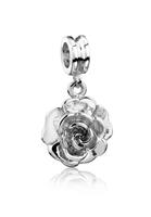 Nenalina Kettenanhänger »Bead Anhänger Rose Blume Floral Blüte 925 Silber«