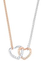 amor Ketting met hanger voor dames, 925 Sterling zilver, zirkonia synth.