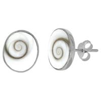 Vivance Ohrstecker »925/- Sterling Silber Muschel«