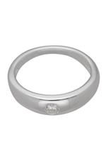 Adelia´s Kettenanhänger »Silber 925 Sterling Silver Motiv - Anhänger«, Taufring 925 Sterling Silber mit Zirkonia Ø 1.09 cm