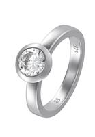 JETTE Damesring SOLITAIRE 86505363 Zilver, gerhodineerd 925