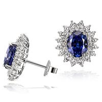 goldmaid Paar Ohrstecker 925/- Silber 66 Zirkonia