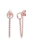 Elli Dames Cirkel Geoketting in verguld 925 Sterling Zilver