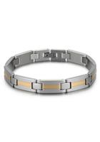Firetti Armband »10 mm, bicolor, matt, teilw. IP-beschichtet, massiv«