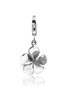 Nenalina Dames Bedel Frangipani Bloem Hanger in 925 Sterling Zilver