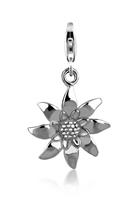 Nenalina Dames edelweiss hanger in 925 sterling zilver