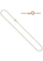 Jobo Kette ohne Anhänger, Panzerkette 925 Silber roségold vergoldet 45 cm