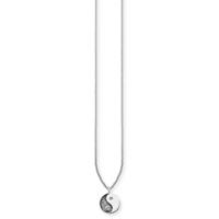 CAÏ Anhänger mit Kette »925/- Sterling Silber rhodiniert Zirkonia«