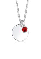 Elli Elli Halsketting maart birthstone 925 Sterling Zilver Kristal