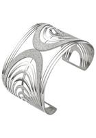 Jobo Armspange, breit Edelstahl