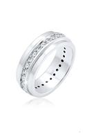 Elli Klassieke damesarmband met kristallen in 925 sterling zilver