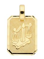 Adelia´s Kettenanhänger »Gold 8 k (333) Sternzeichen Anhänger«, Waage 8 k 333 Gelbgold