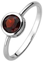 Jobo Fingerring, 925 Silber mit Granat