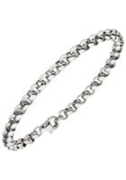 Jobo Silberarmband, Erbsarmband 925 Silber 21 cm