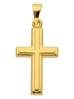Adelia´s Kettenanhänger »Gold 8 k (333) Kreuz Anhänger«, 8 k 333 Gelbgold