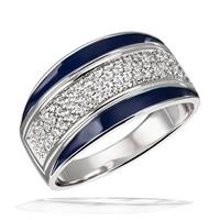 Averdin Damenring 925/- Sterlingsilber 61 Zirkonia