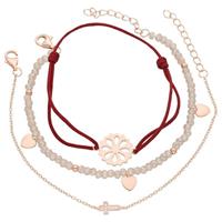 Smart Jewel Armband Set »Armbänder 3-teilig, Kristallsteine und Zirkonia, Silber 925«