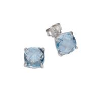 Vivance Ohrstecker »925/- Sterling Silber Blautopas«