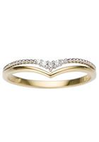 Firetti Diamantring »Zweifarbig, ca. 3,5 mm breit«, mit Brillanten