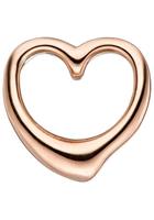 Jobo Herzanhänger »Herz«, 925 Silber roségold vergoldet