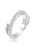 Elli Dames Slag met Kristallen in 925 Sterling Zilver
