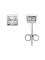 Adelia´s Paar Ohrstecker »Silber 925 Sterling Silver Ohrringe - Ohrstecker«, 925 Sterling Silber mit Zirkonia