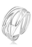 Elli Dames wikkel blad ornament in 925 sterling zilver