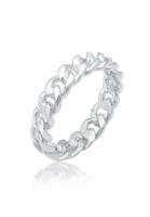 Elli Ringen Bandring Oneindige Knopen Twisted in 925 Sterling Zilver