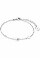 s.Oliver Armband voor dames, 925 Sterling zilver, zirkonia synth. | Hart
