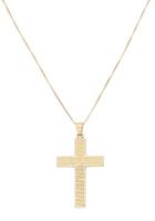 Firetti Ketting met hanger Kruis met meandermotief