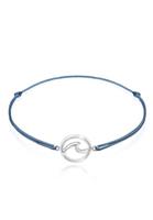Elli Armband »Welle Strand Maritim Nylon Band Trend 925er Silber«