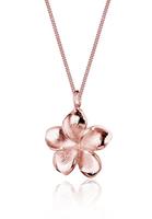 Elli Dames Frangipani Bloesem Zomervakantie in 925 Sterling Zilver