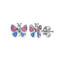 Vivance Ohrstecker »925/- Sterling Silber Schmetterling«