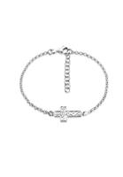 Nenalina Armband »Kreuz Symbol Ornament Anhänger Modern 925 Silber«