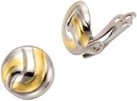 Firetti Paar Ohrclips "Bicolor-Optik"