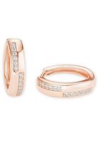 amor hoepel oorbellen Zilver 925