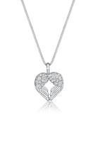 Elli Dames Hart Hanger Speelse 925 Sterling Zilver