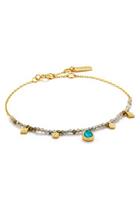 Ania Haie Armband »Mineral Glow, B014-03G«, mit Labradorit und Glasstein
