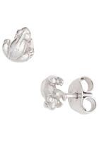 Jobo Paar Ohrstecker »Frosch«, 925 Silber