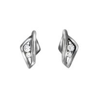 Vivance Ohrstecker »925/- Sterling Silber Zirkonia«