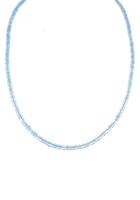 Firetti Collier »Filigran, blau, 4 mm breit, facettiert«, mit Blau Topas, Made in Germany